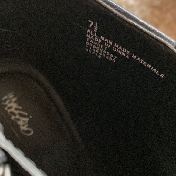 Black platform zip up ankle boots - Picture 2 of 5